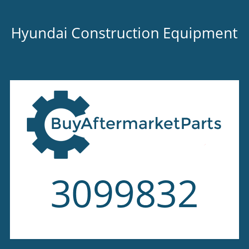 Hyundai Construction Equipment 3099832 - Screw-Hex F/Head Cap