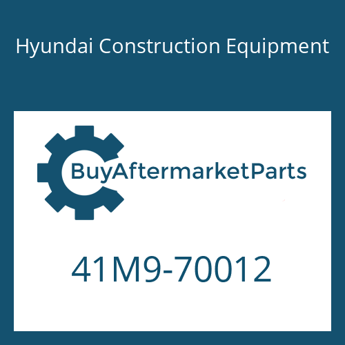 Hyundai Construction Equipment 41M9-70012 - POST-SWING