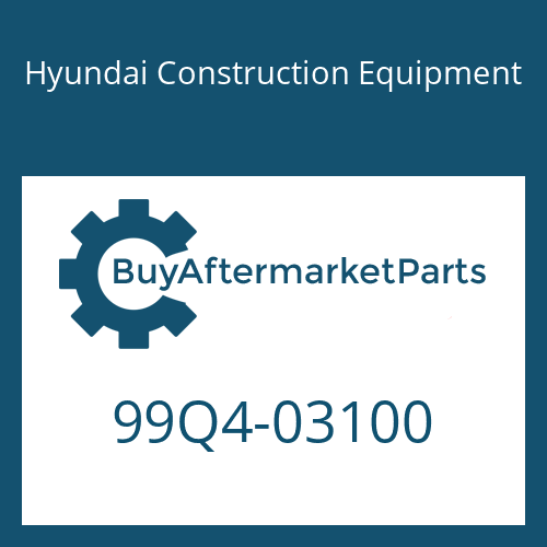 99Q4-03100 Hyundai Construction Equipment DECAL-LIFT CHART