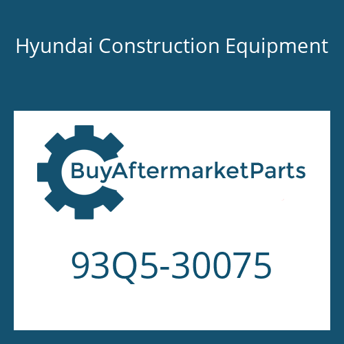 Hyundai Construction Equipment 93Q5-30075 - CATALOG-PARTS
