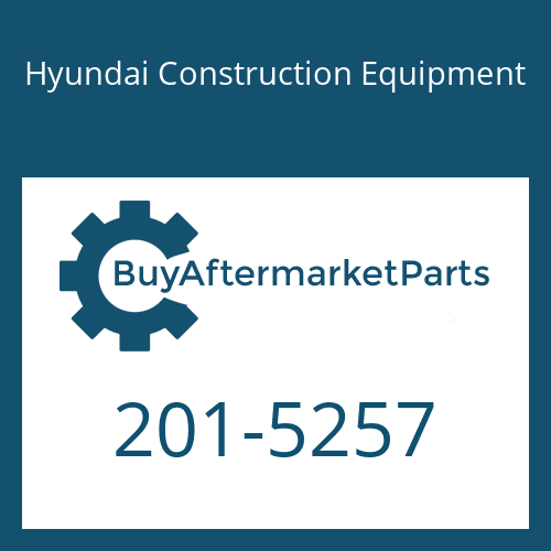 Hyundai Construction Equipment 201-5257 - Pin