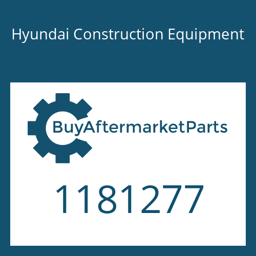 1181277 Hyundai Construction Equipment Tension Spring