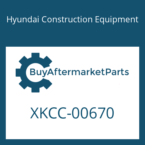 Hyundai Construction Equipment XKCC-00670 - O-RING