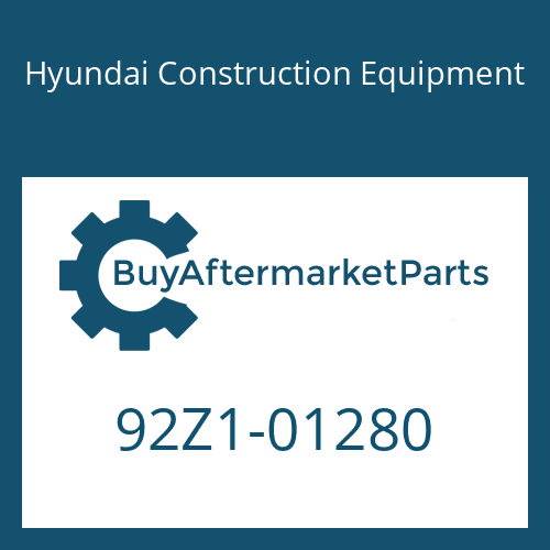 Hyundai Construction Equipment 92Z1-01280 - DECAL-ROPS PLATE