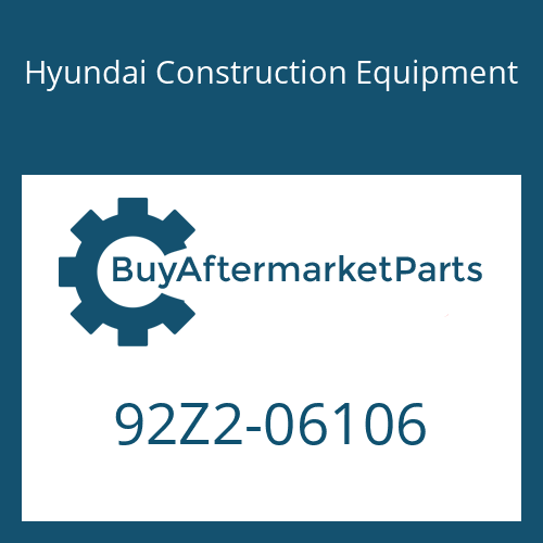 92Z2-06106 Hyundai Construction Equipment DECAL KIT-B