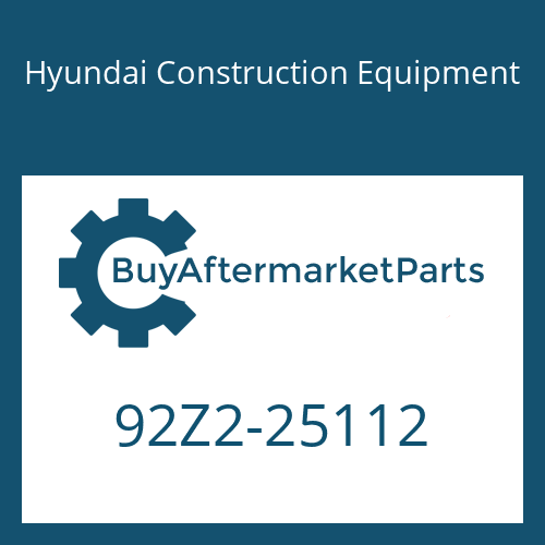 Hyundai Construction Equipment 92Z2-25112 - DECAL-MODEL NAME LH