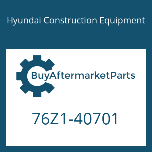Hyundai Construction Equipment 76Z1-40701 - COVER-BATT
