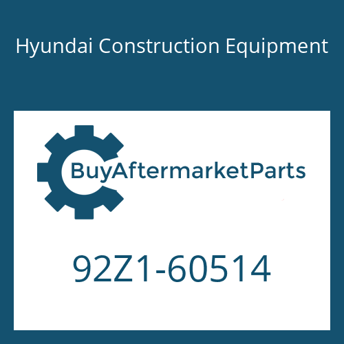 Hyundai Construction Equipment 92Z1-60514 - DECAL-SPEC