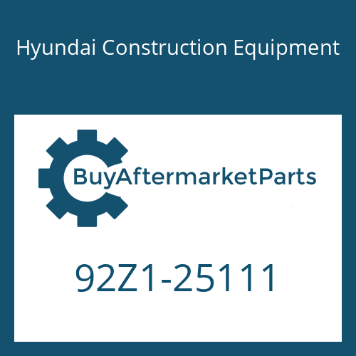 Hyundai Construction Equipment 92Z1-25111 - DECAL-MODEL NAME LH