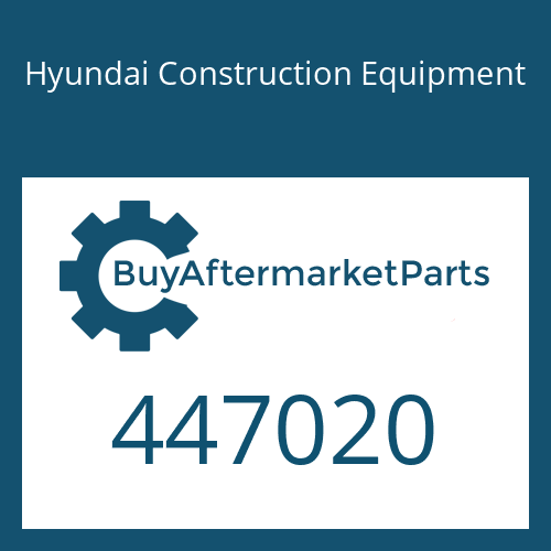 Hyundai Construction Equipment 447020 - Bearing-Ball