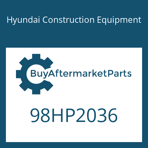 98HP2036 Hyundai Construction Equipment BAND