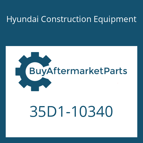 Hyundai Construction Equipment 35D1-10340 - TEE
