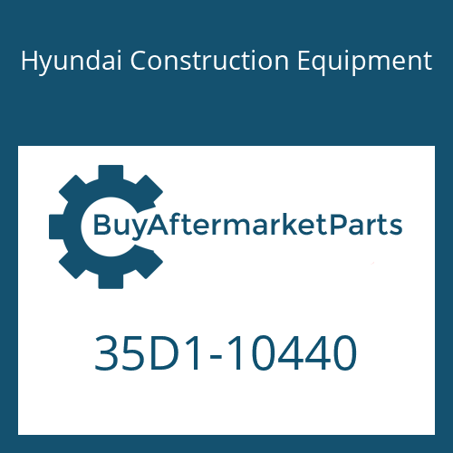 Hyundai Construction Equipment 35D1-10440 - CLAMP