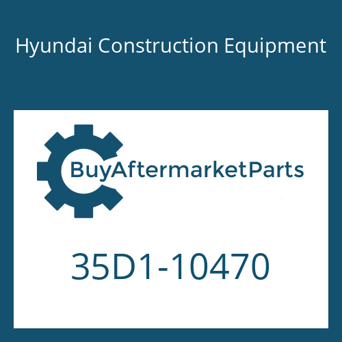 35D1-10470 Hyundai Construction Equipment CLAMP