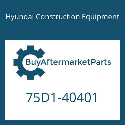 Hyundai Construction Equipment 75D1-40401 - COVER-SIDE RH