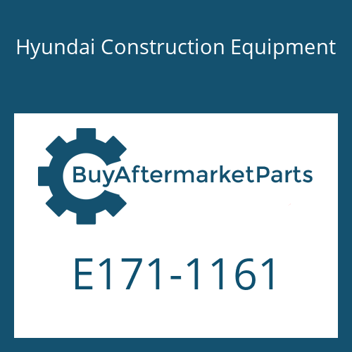 Hyundai Construction Equipment E171-1161 - SASH-AL