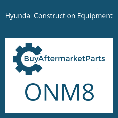Hyundai Construction Equipment ONM8 - NUT