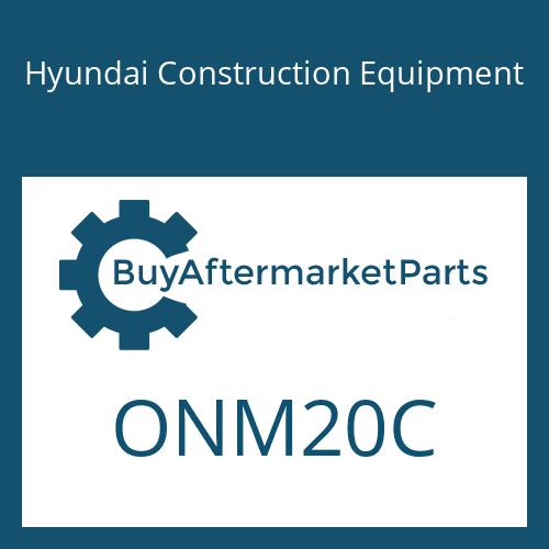 Hyundai Construction Equipment ONM20C - NUT