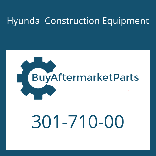 Hyundai Construction Equipment 301-710-00 - Tube