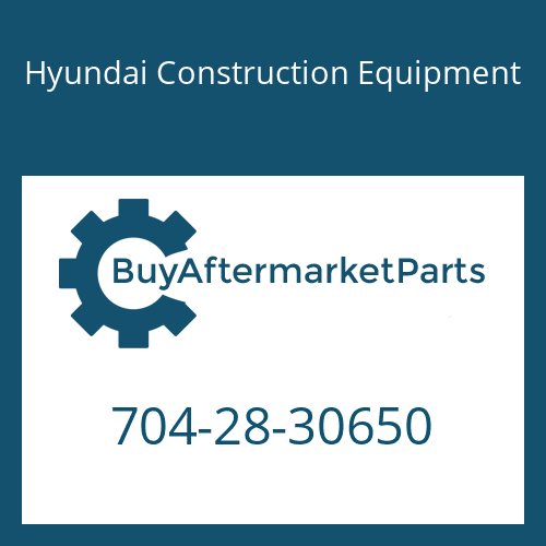 Hyundai Construction Equipment 704-28-30650 - GEAR