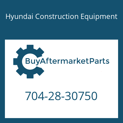 Hyundai Construction Equipment 704-28-30750 - GEAR