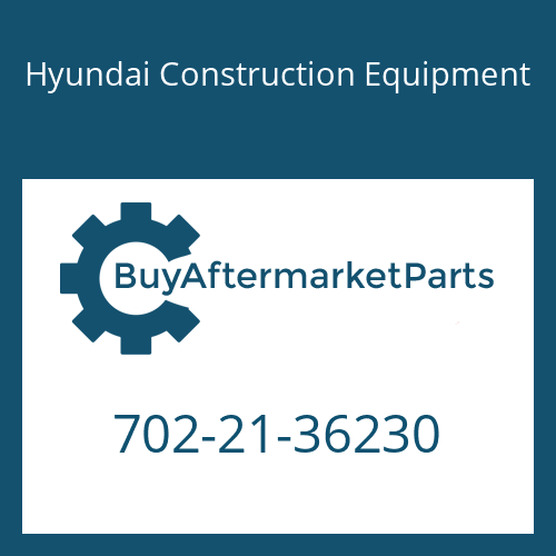Hyundai Construction Equipment 702-21-36230 - PLUG