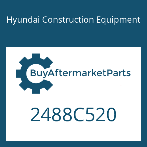 Hyundai Construction Equipment 2488C520 - SHAFT