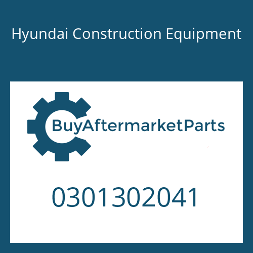 Hyundai Construction Equipment 0301302041 - Washer-Thrust