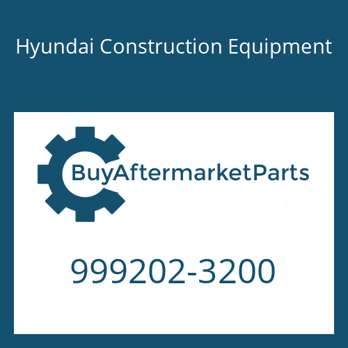 999202-3200 Hyundai Construction Equipment Plug