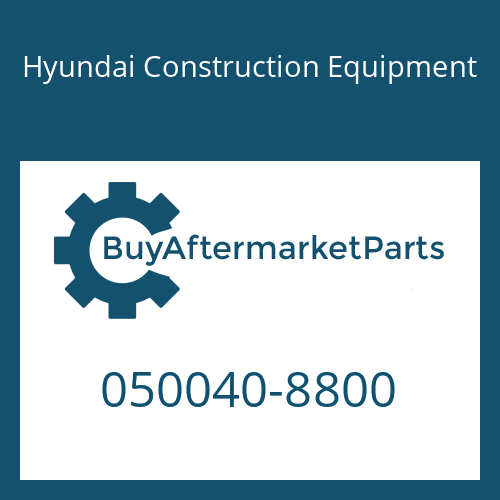 Hyundai Construction Equipment 050040-8800 - Bolt
