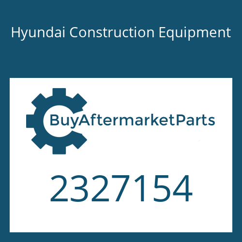 Hyundai Construction Equipment 2327154 - GASKET