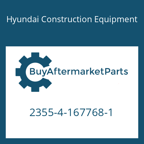 Hyundai Construction Equipment 2355-4-167768-1 - Plug