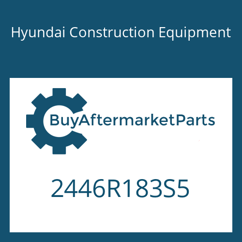 Hyundai Construction Equipment 2446R183S5 - Case