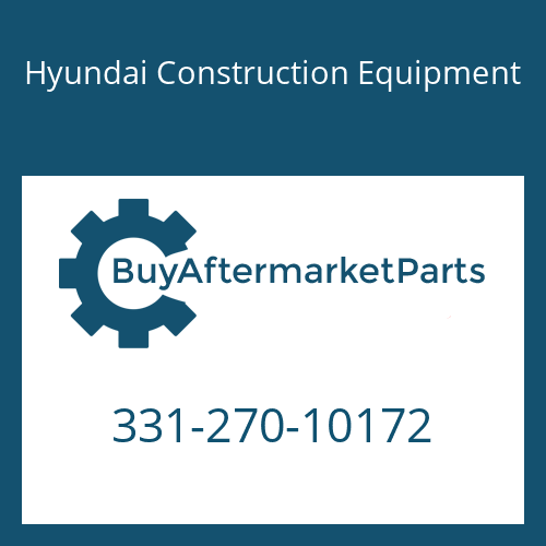 Hyundai Construction Equipment 331-270-10172 - Piston