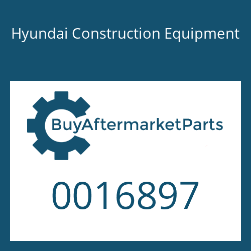 Hyundai Construction Equipment 0016897 - COVER-CPL