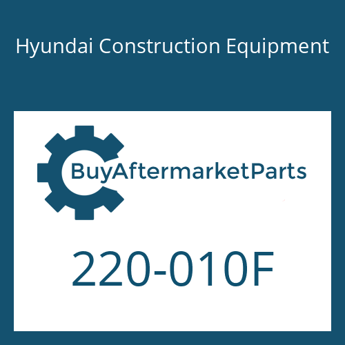 Hyundai Construction Equipment 220-010F - Center Brake-T/M