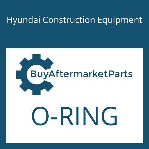 Hyundai Construction Equipment O-RING - O-RING