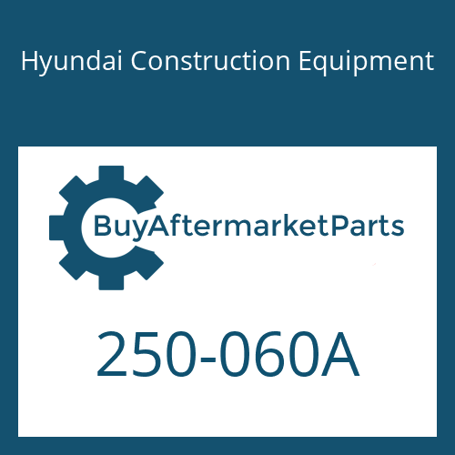 Hyundai Construction Equipment 250-060A - Radiator Hoses