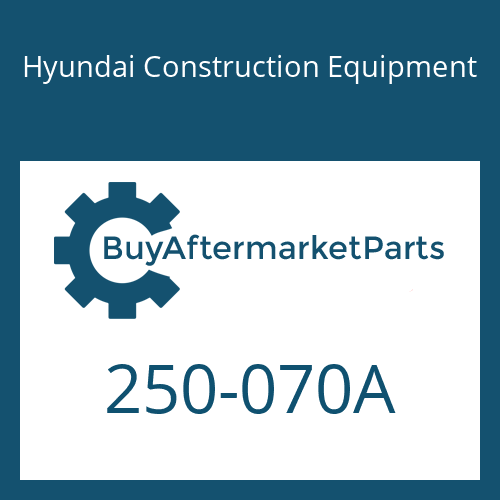 Hyundai Construction Equipment 250-070A - Radiator Condenser Tank
