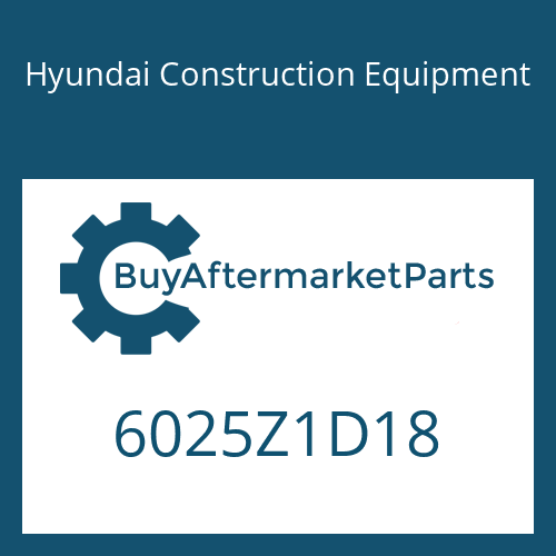 6025Z1D18 Hyundai Construction Equipment Bearing