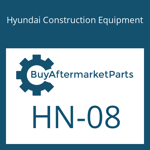 Hyundai Construction Equipment HN-08 - Nut