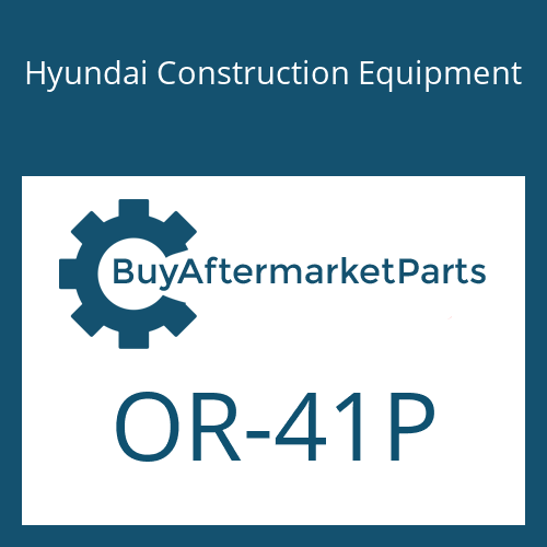 Hyundai Construction Equipment OR-41P - O-Ring