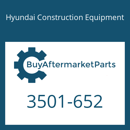 Hyundai Construction Equipment 3501-652 - Housing