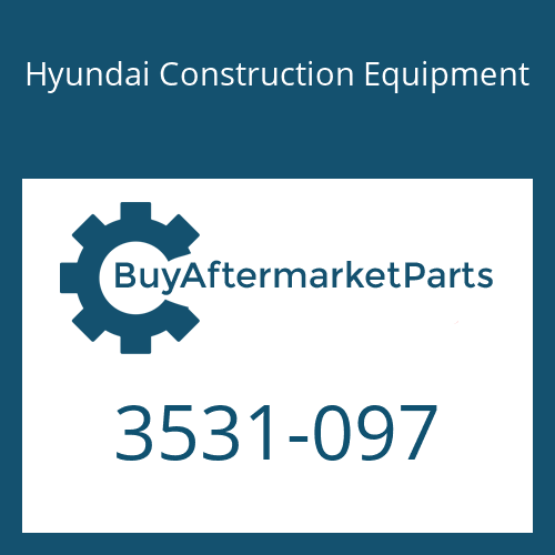 Hyundai Construction Equipment 3531-097 - GUIDE