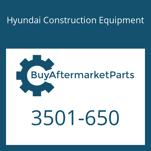 Hyundai Construction Equipment 3501-650 - HOUSING