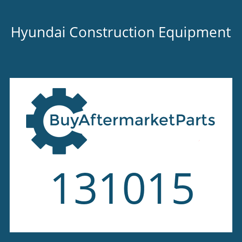 Hyundai Construction Equipment 131015 - Plug-Screw