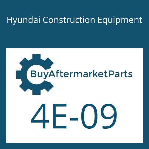 Hyundai Construction Equipment 4E-09 - WASHER-LOCK