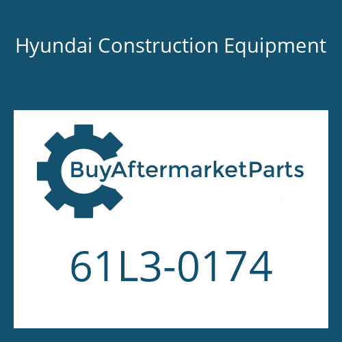 Hyundai Construction Equipment 61L3-0174 - CUTTINGEDGE-SD