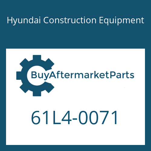 Hyundai Construction Equipment 61L4-0071 - BOOM WA