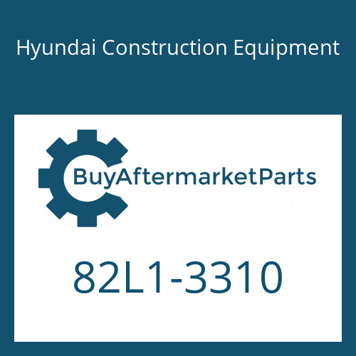 Hyundai Construction Equipment 82L1-3310 - CONNECTOR